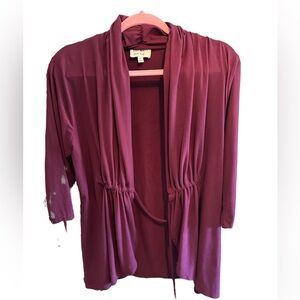 Women’s wrap style blouse